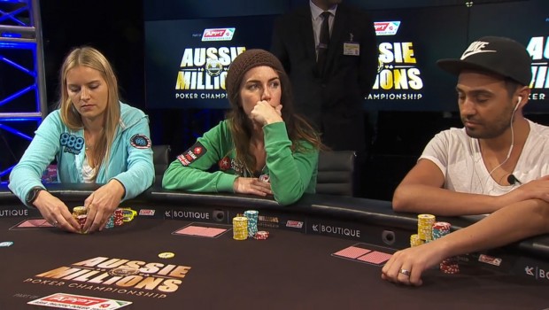 Følg Liv Boeree på boblen af Aussie Millions